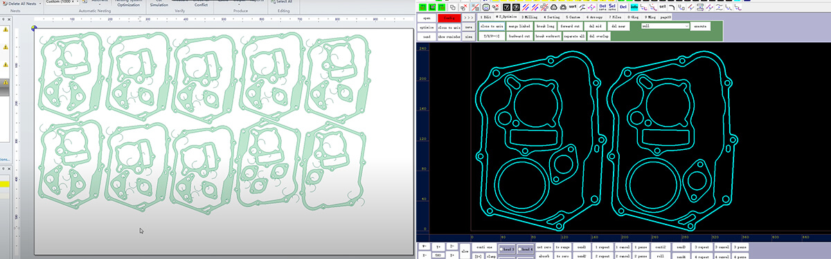 máquina de fabricación de juntas